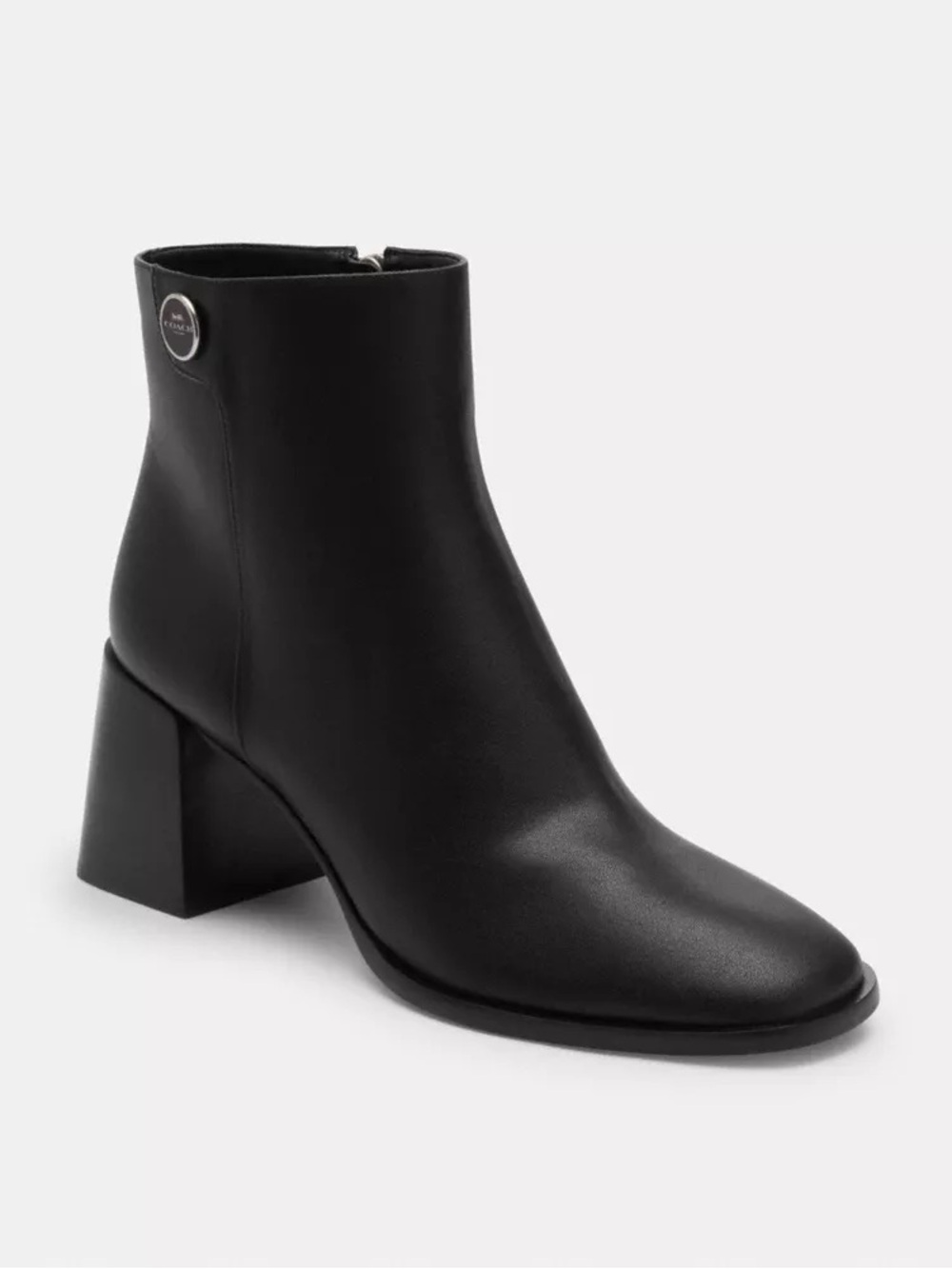 Coach Shana black ankle boots
